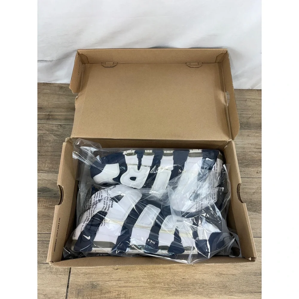 Nike Air More Uptempo Olympic Navy White‎ Red 414962-401 Mens 12 Scottie Pippen